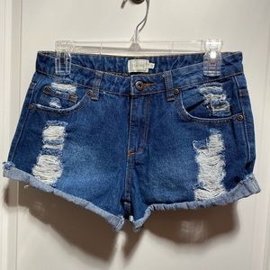 Jean shorts